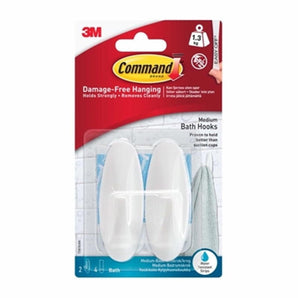 Command Bath Hooks