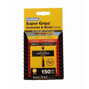 Plasplugs Brick Fixings Assorted