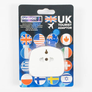 Daewoo Uk Tourist Travel Adaptor