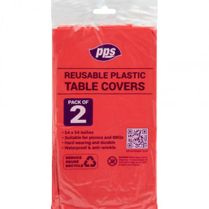 Plastic Table Cover 54x54"
