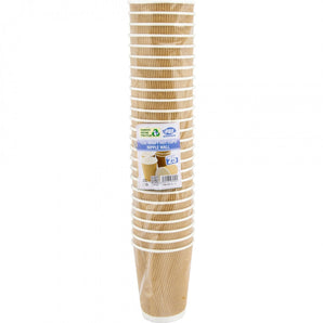 Kraft Ripple Wall Cup