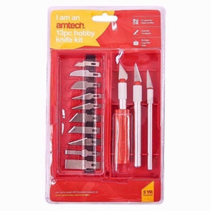 Amtech Hobby Knife Kit