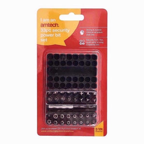 Amtech Power Bit Security Set