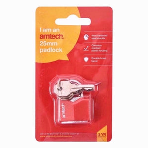 Amtech Padlock Rhombic Iron