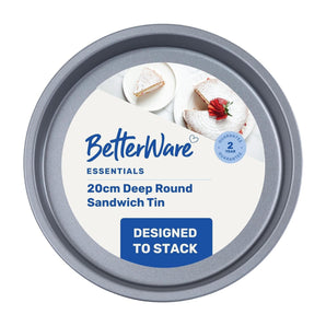 Betterware Round Sandwich Tin