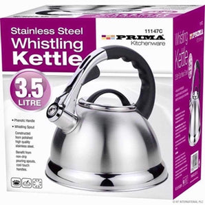 Prima Whistling Kettle Chrome