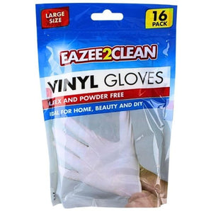 Eazee2Clean Vinyl Gloves