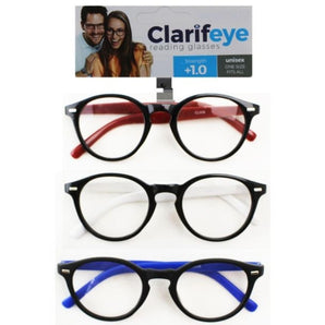 Clarifeye Round Reading Glasses