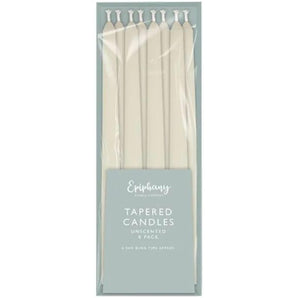 Unscented Dinner Candles