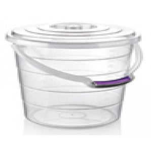 Hobby Clear Step Bucket With Lid
